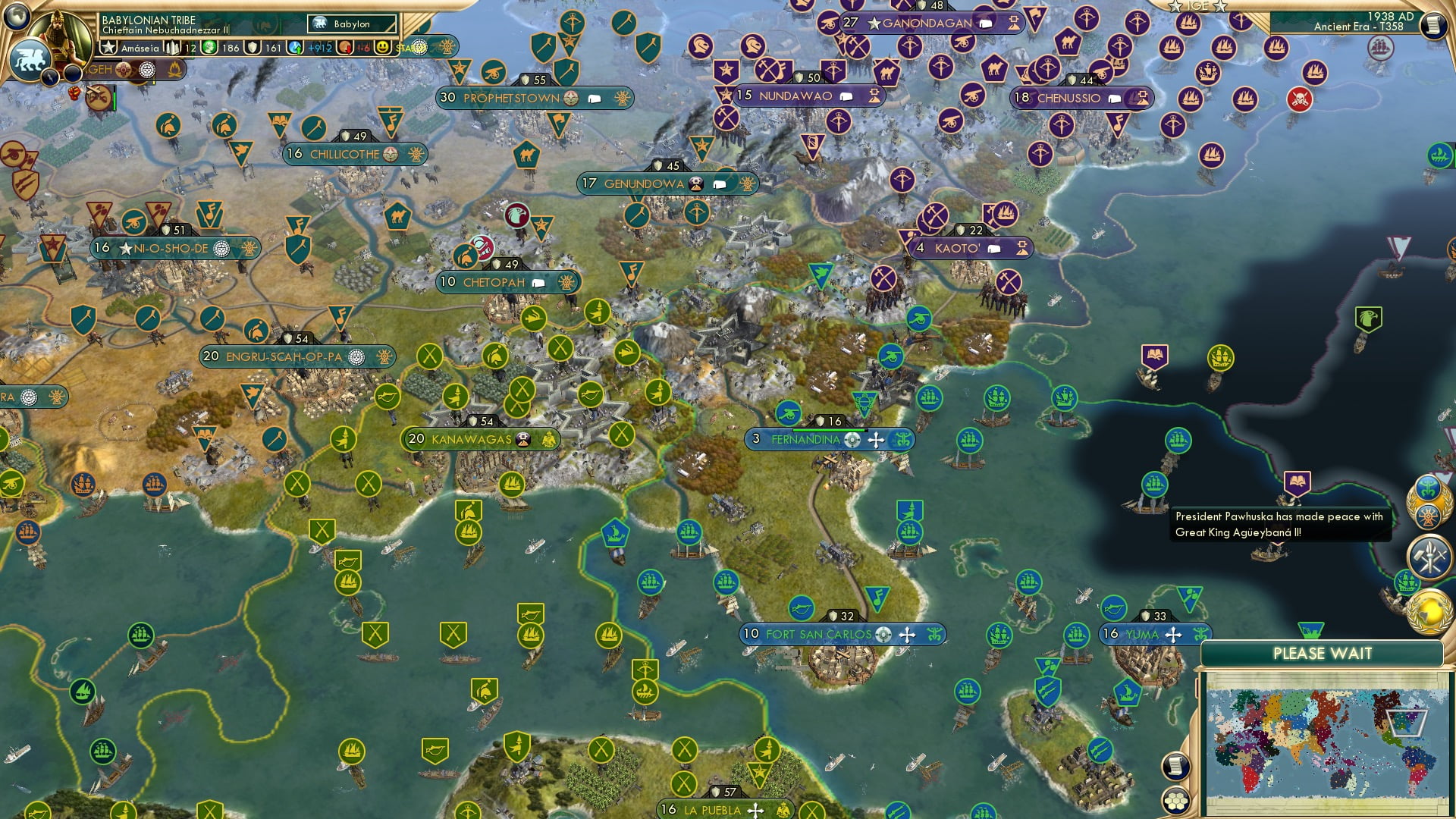 CBR In-Game Screenshot of Tired Taino