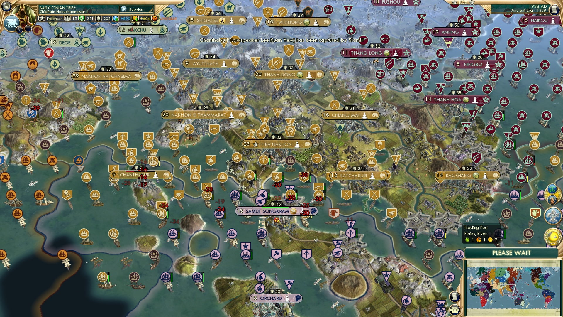 CBR In-Game Screenshot of Chanthaburi Celebration