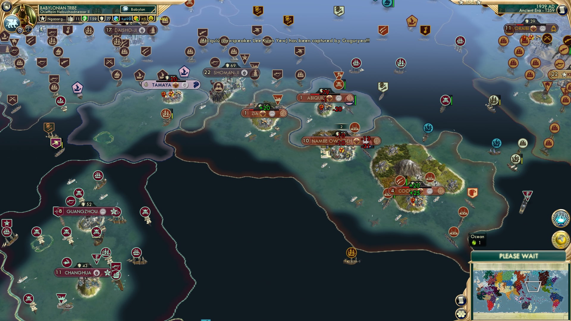 CBR In-Game Screenshot of The End of Singapore’s Gambit