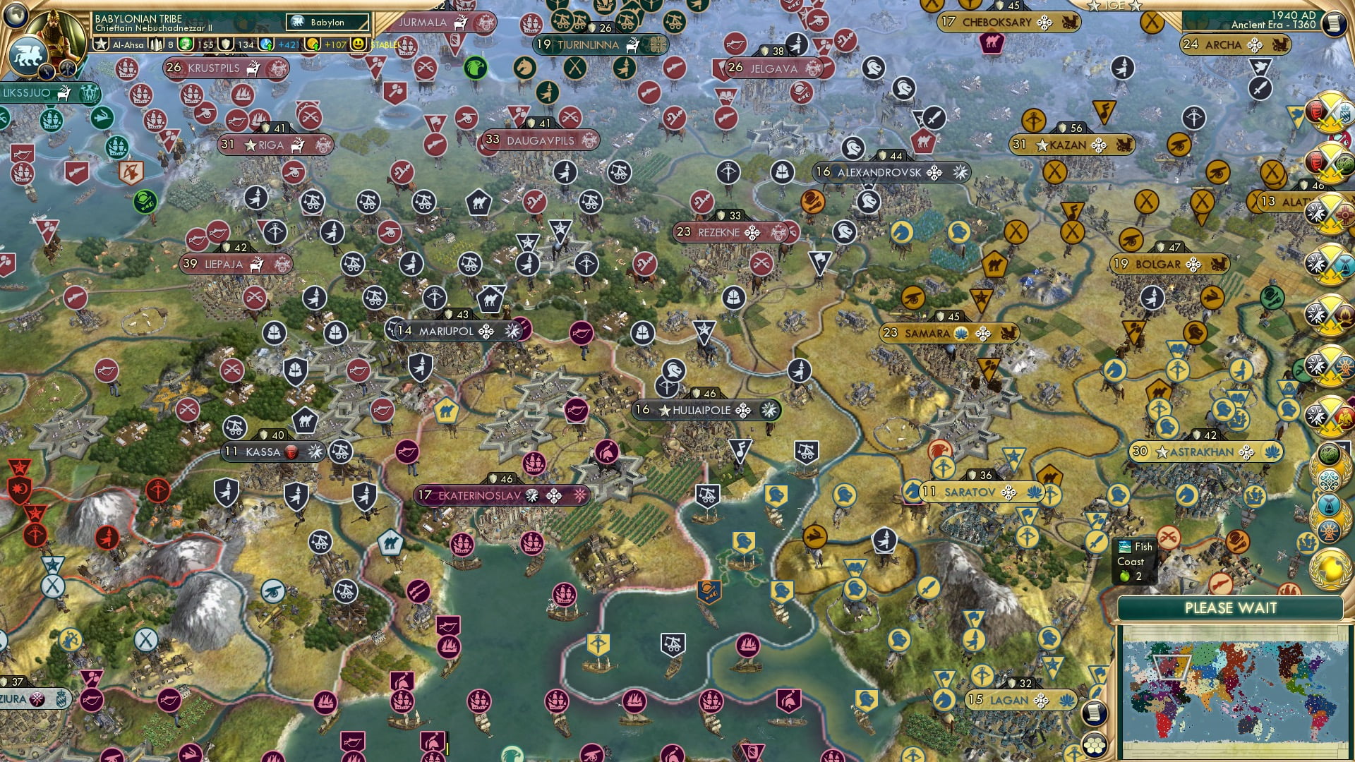 CBR In-Game Screenshot of Mother Anarchy Abandons Her Son