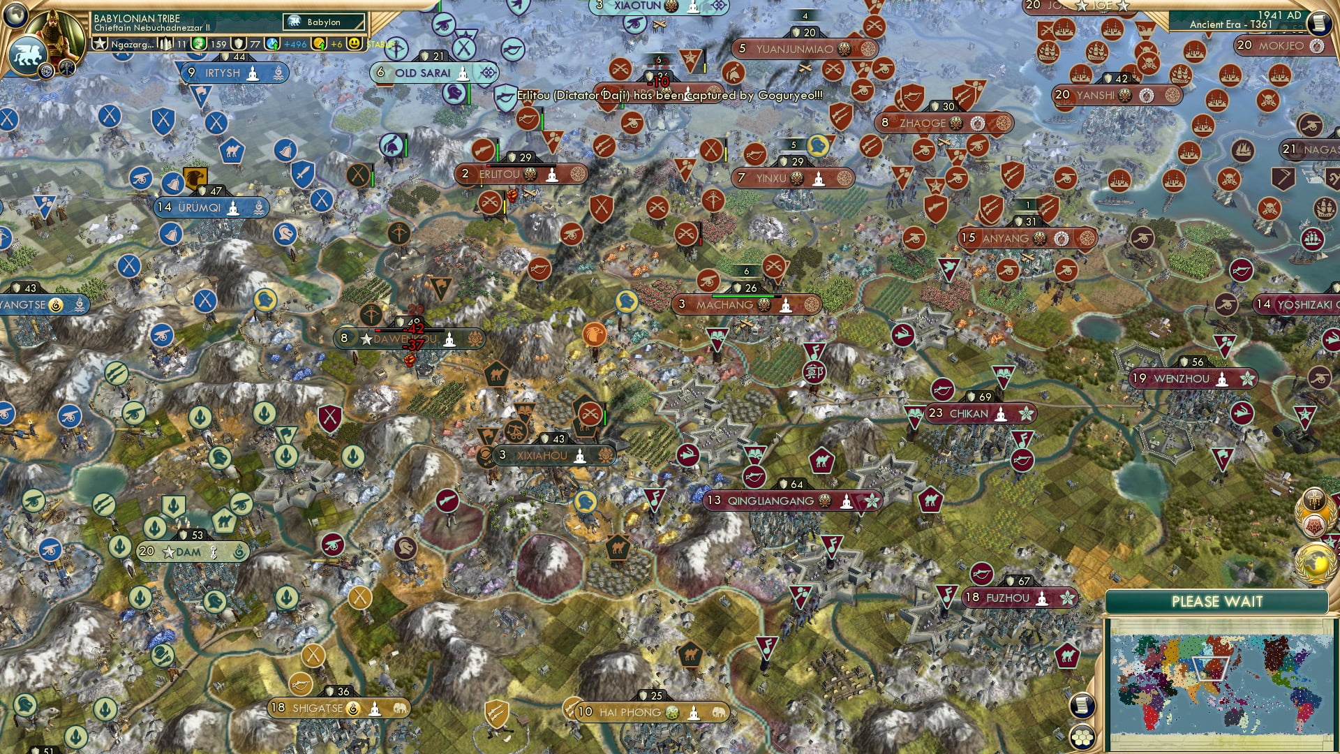 CBR In-Game Screenshot of Banished to the Mountains