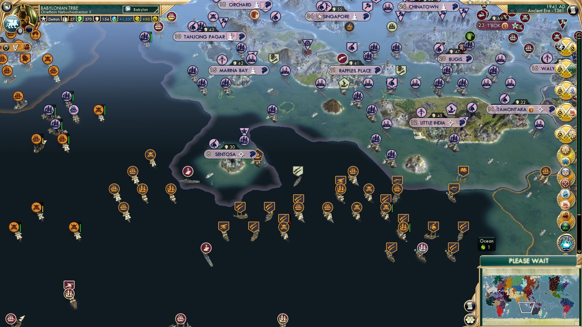 CBR In-Game Screenshot of The Noongar Armada