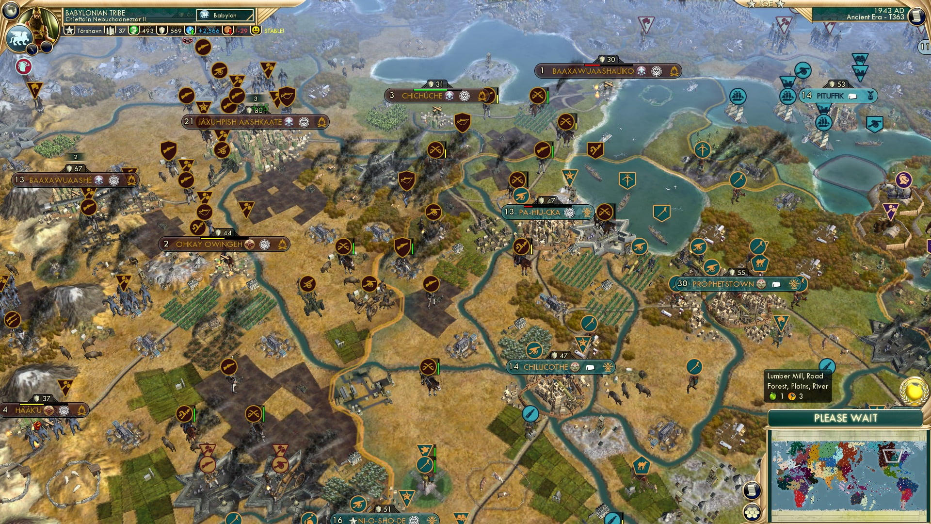 CBR In-Game Screenshot of Reversal of Fortunes