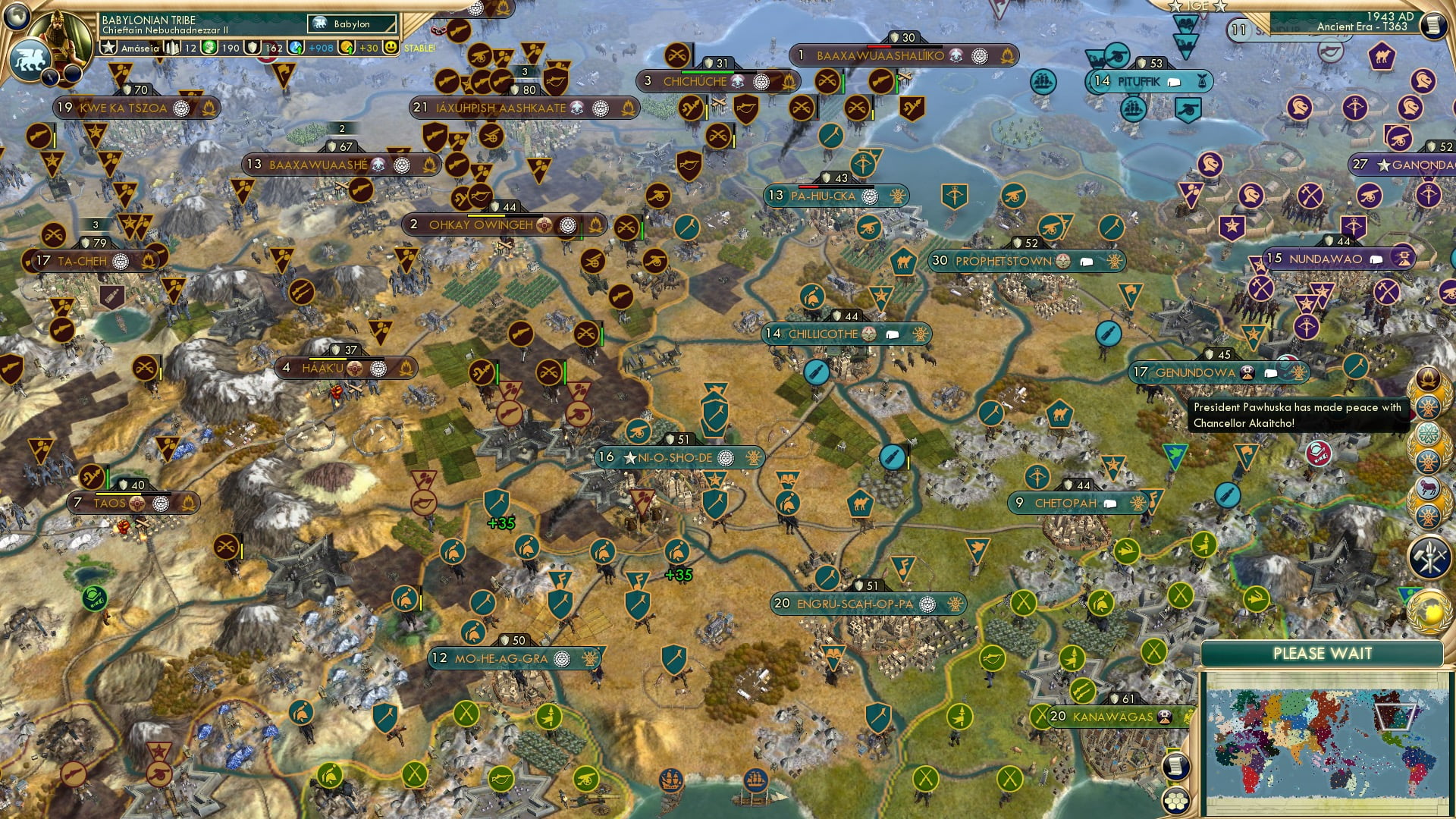 CBR In-Game Screenshot of Osage Out