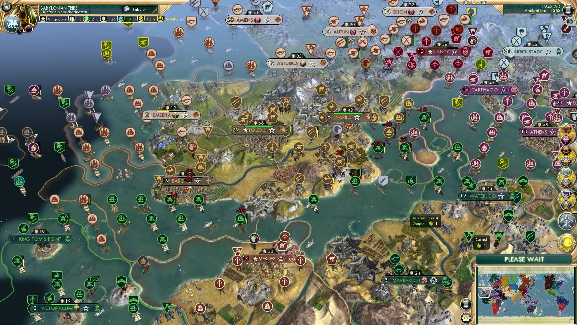 CBR In-Game Screenshot of Barcino Blockade