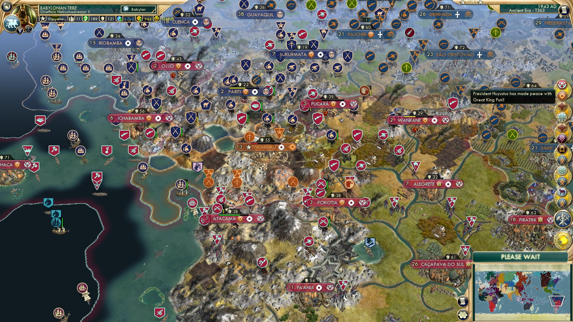 CBR In-Game Screenshot of You Do Have to Take Capitals to Win the Game