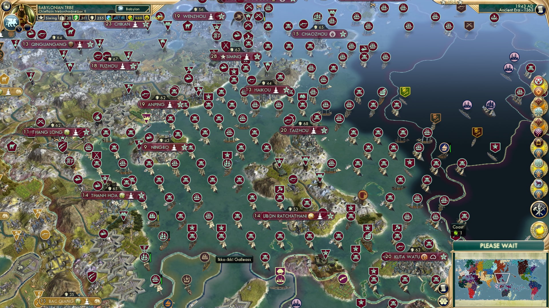 CBR In-Game Screenshot of A Land-Sea Inequality