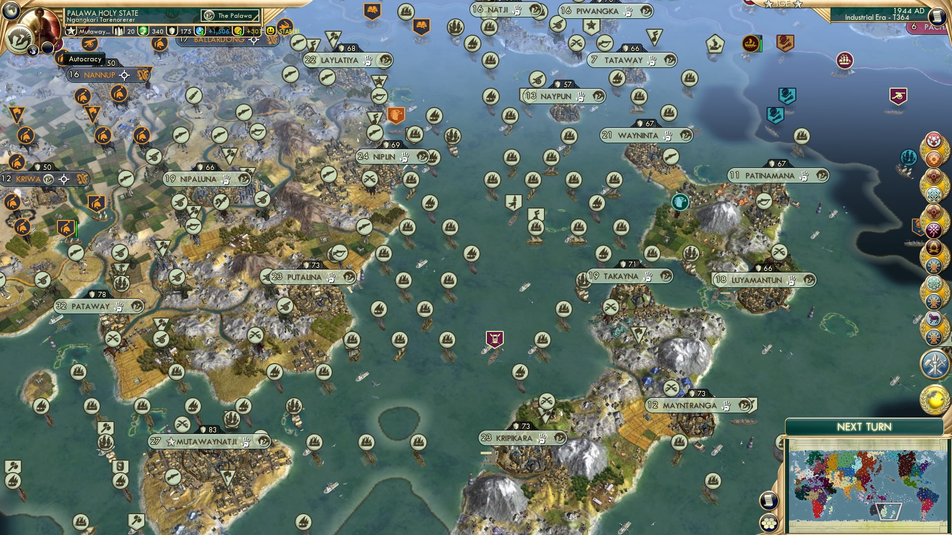 CBR In-Game Screenshot of Plaintive Palawa