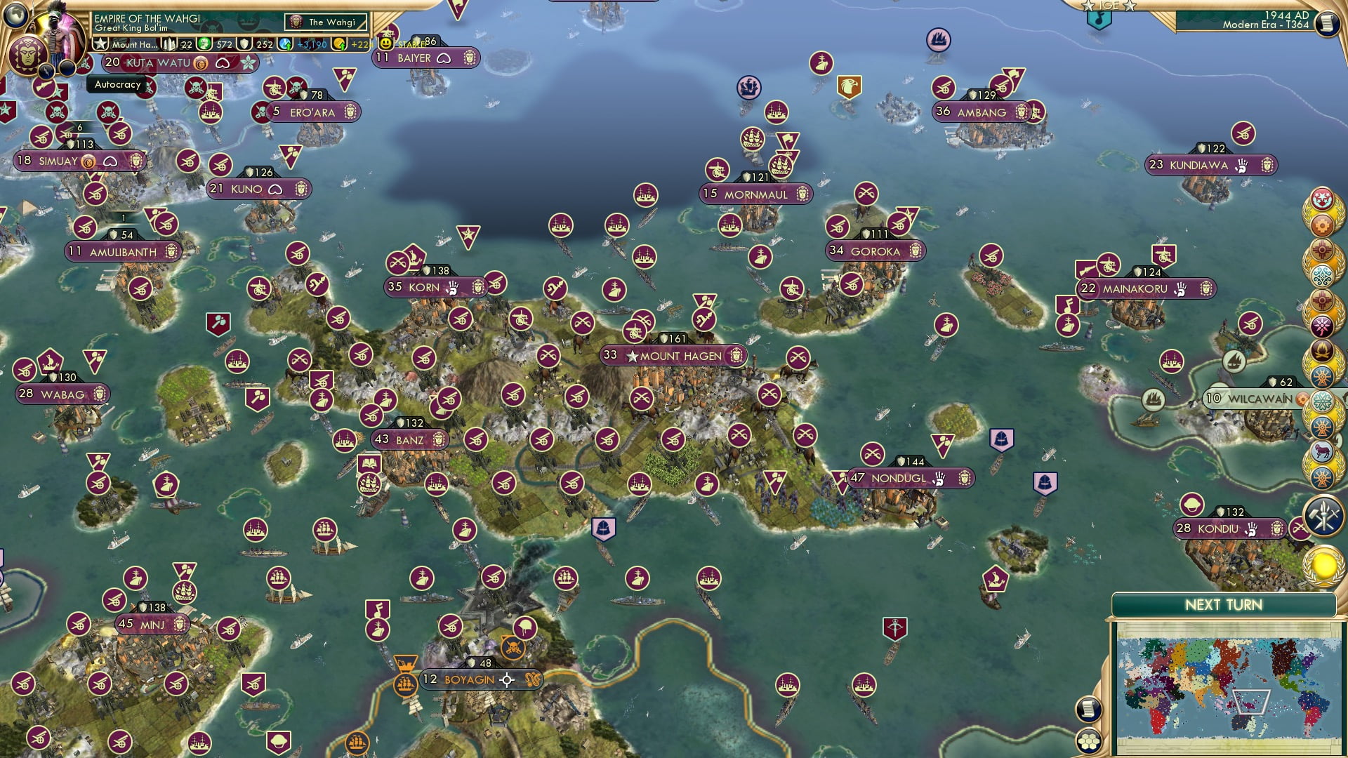 CBR In-Game Screenshot of Wowing Wahgi