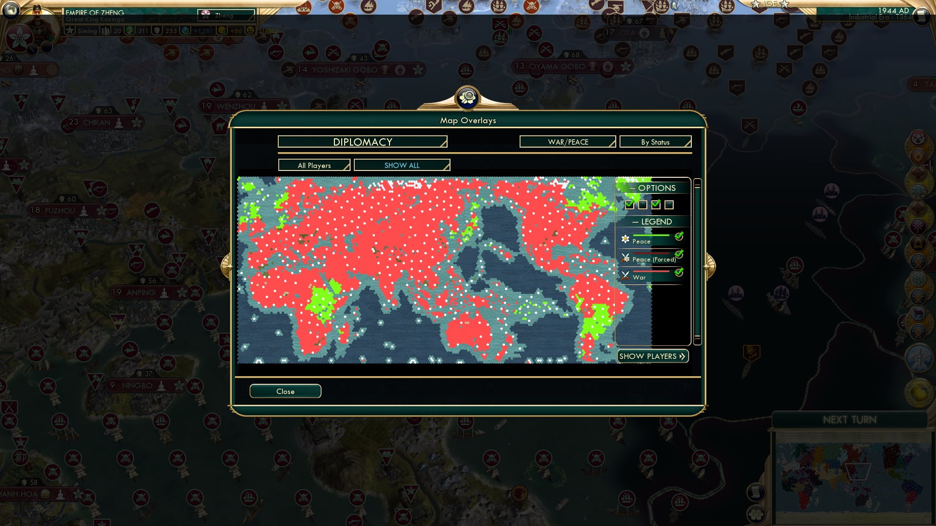 CBR In-Game Screenshot of Islands of Peace