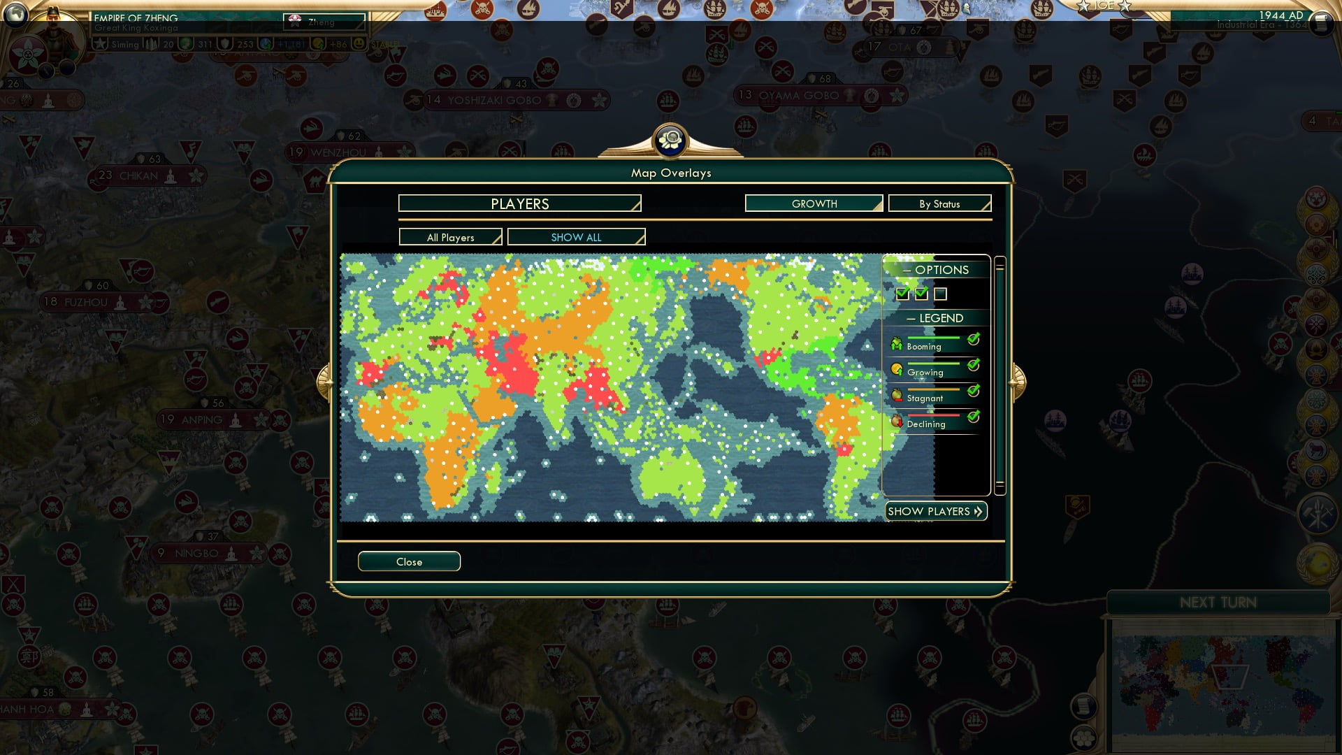CBR In-Game Screenshot of Feed the World