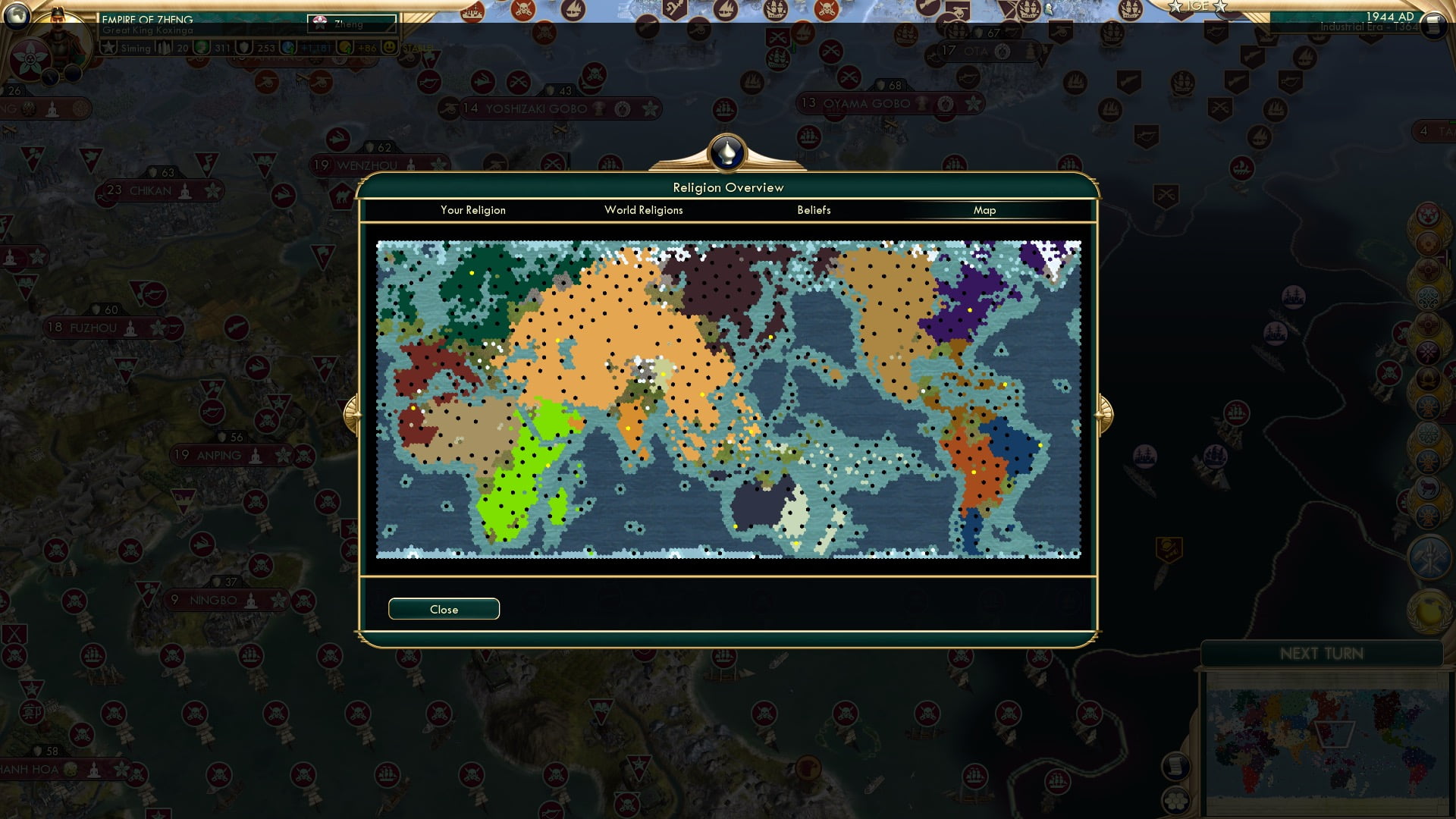 CBR In-Game Screenshot of Faith, Faith, Faith