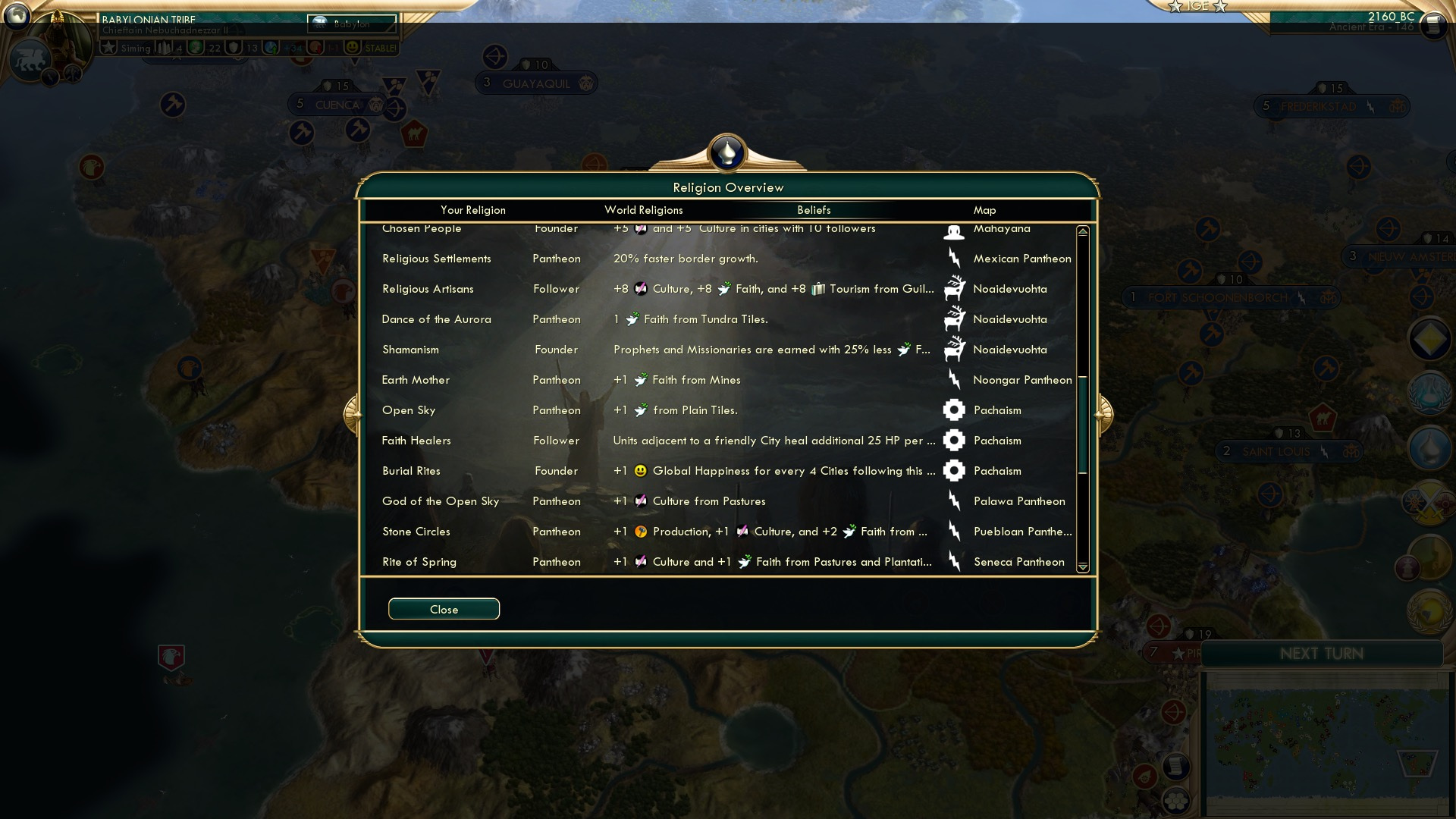 CBR In-Game Screenshot of Have Faith