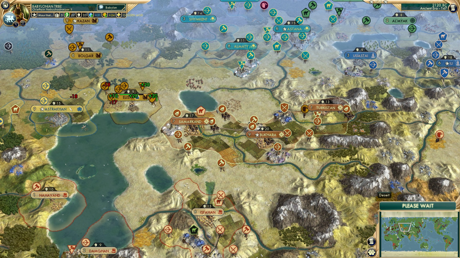 CBR In-Game Screenshot of Standing in the Crossroad