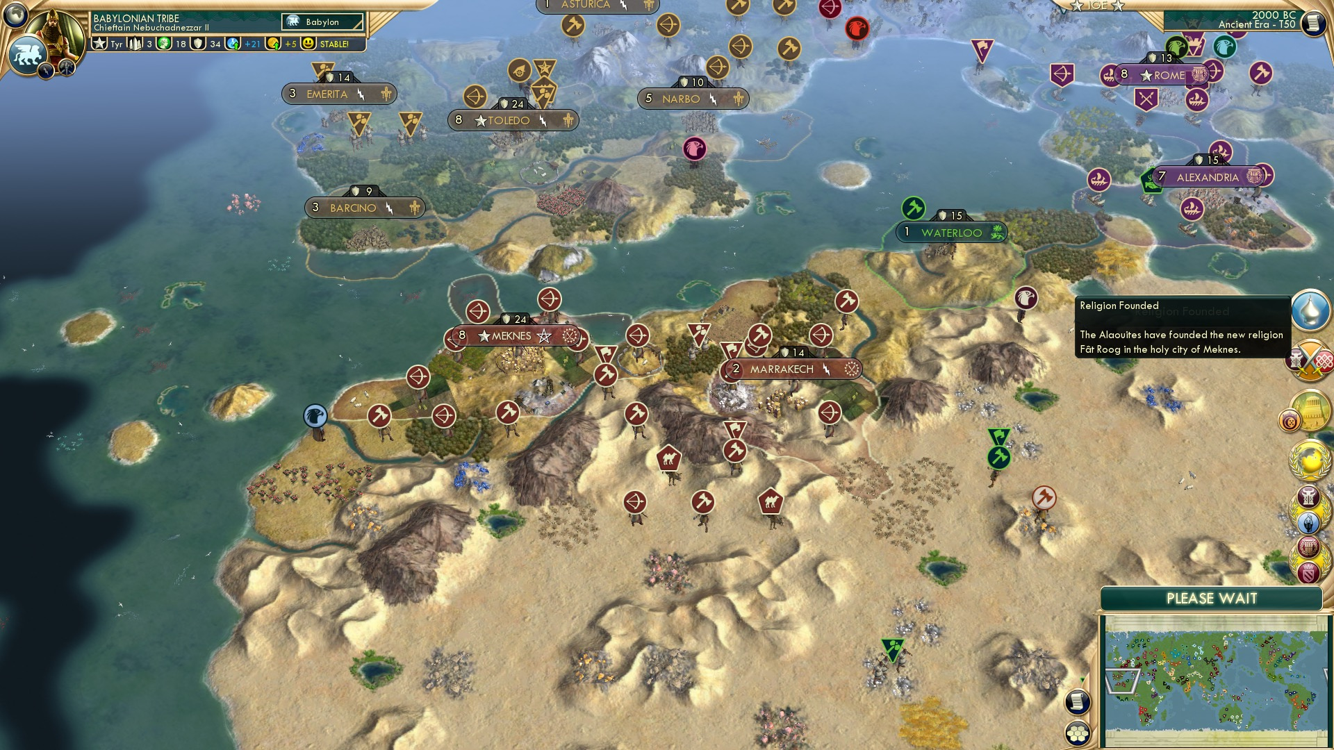 CBR In-Game Screenshot of Under the Pentagram