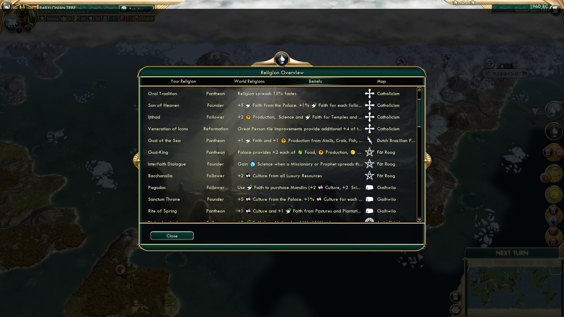 CBR In-Game Screenshot of Something To Believe In