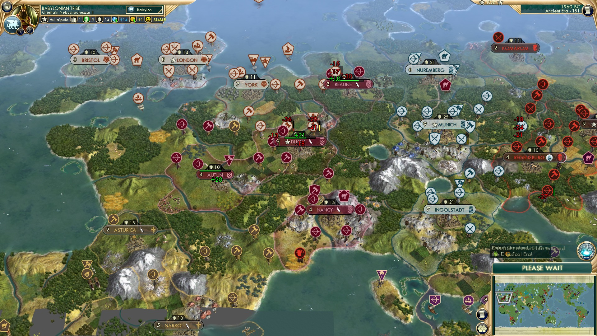 CBR In-Game Screenshot of Same Old Story