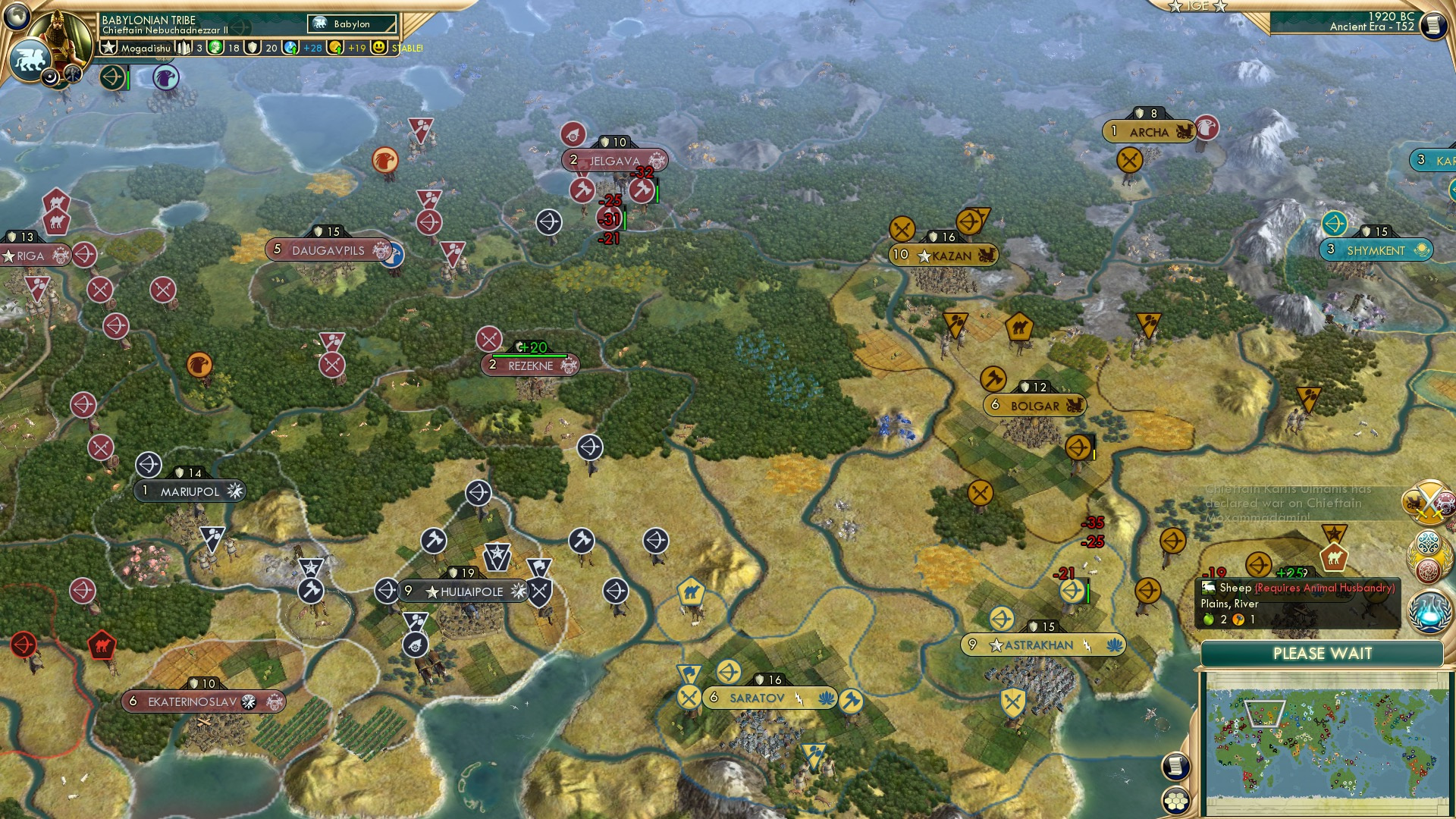 CBR In-Game Screenshot of Archa Enemies