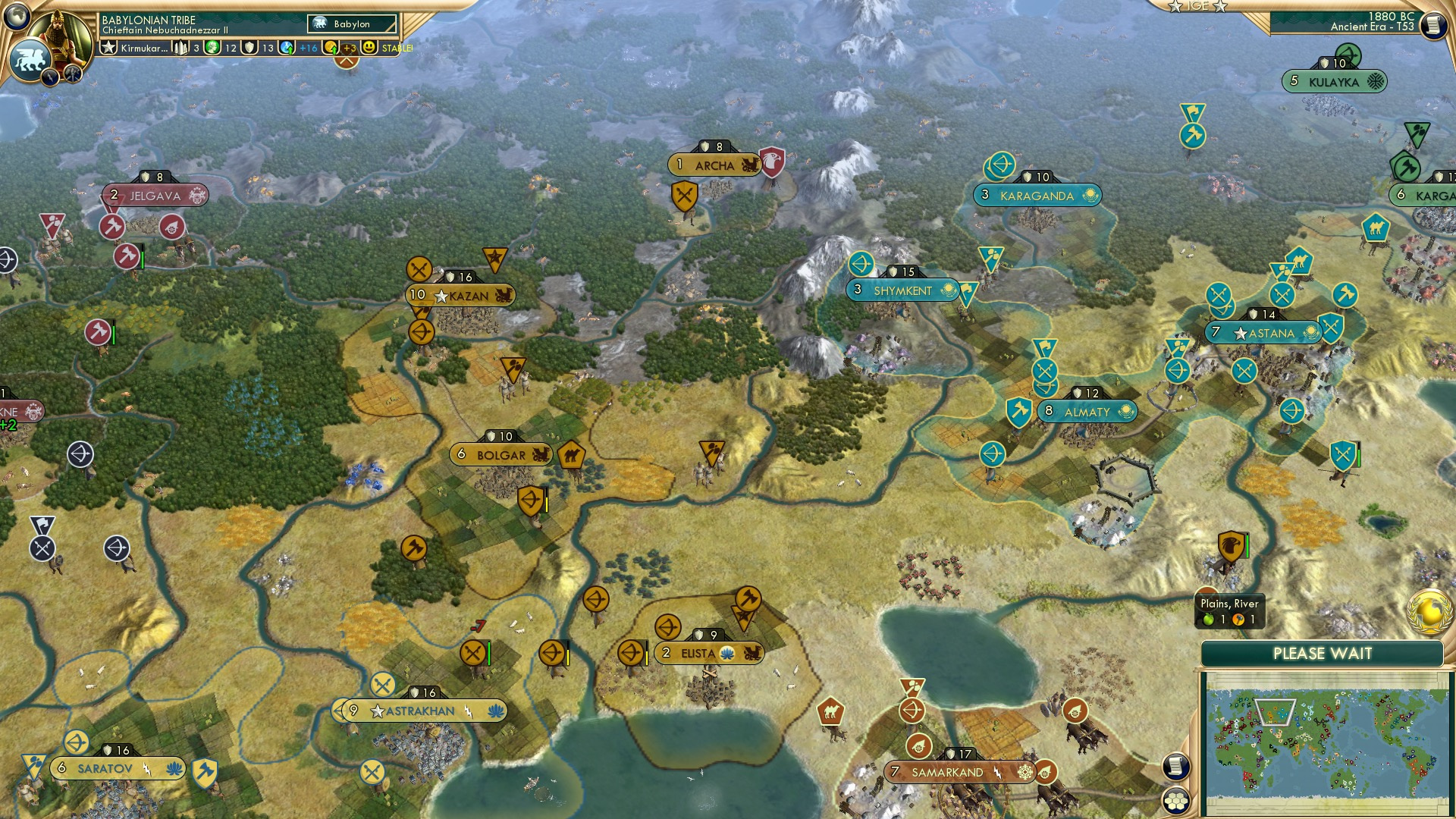 CBR In-Game Screenshot of Scramble for Eurasia