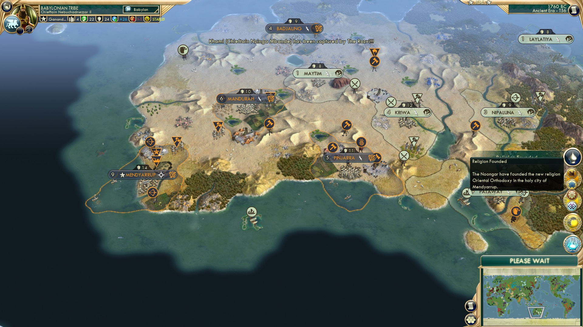 CBR In-Game Screenshot of Austral Orthodoxy