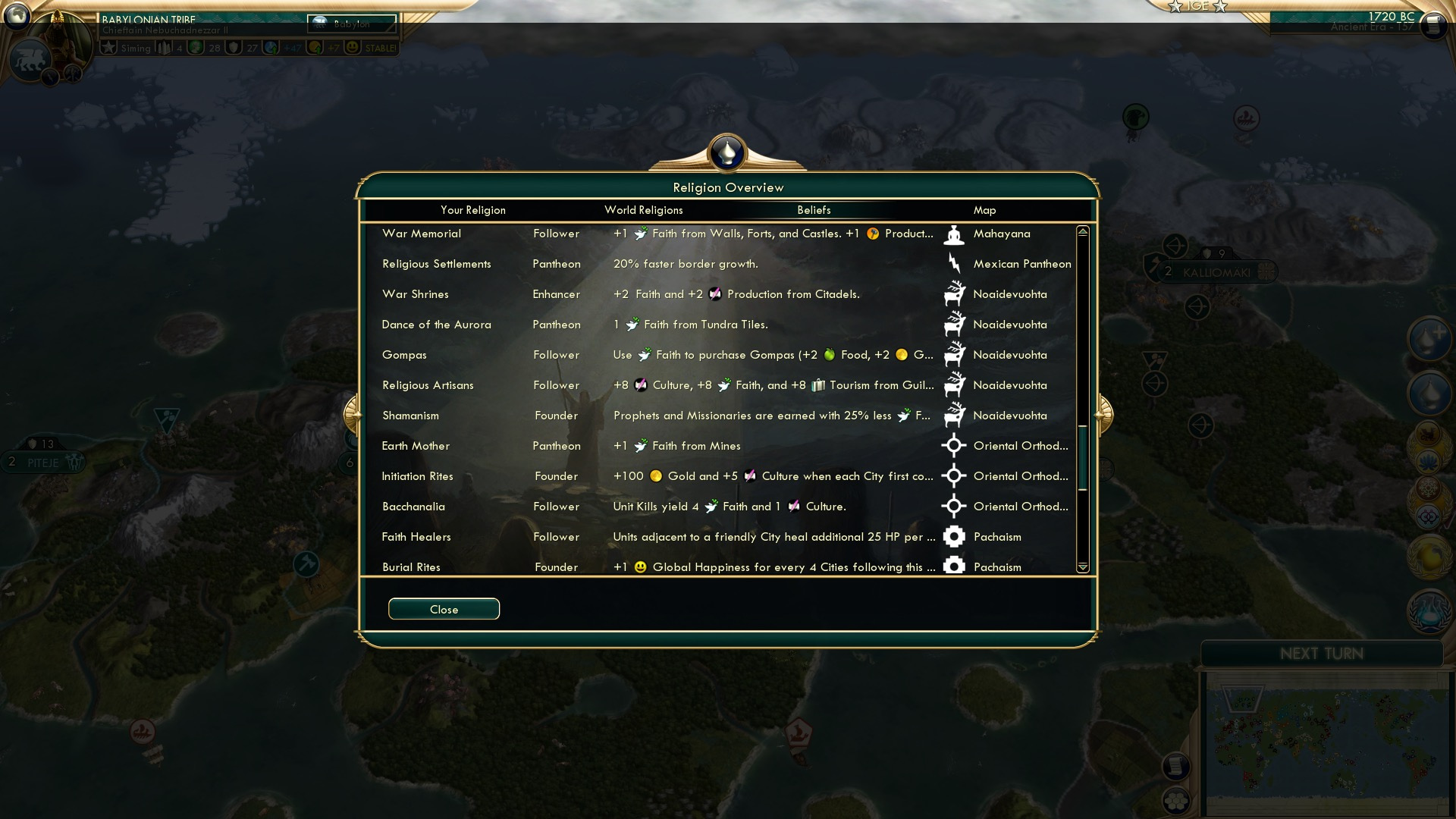 CBR In-Game Screenshot of 85