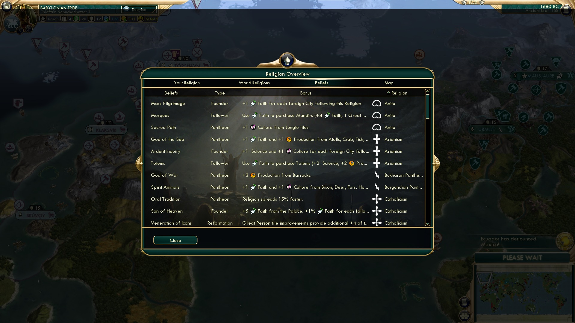 CBR In-Game Screenshot of 92