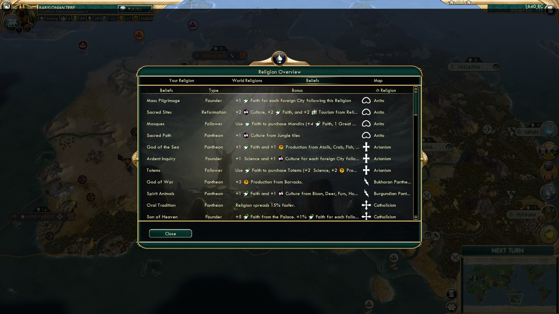 CBR In-Game Screenshot of 96