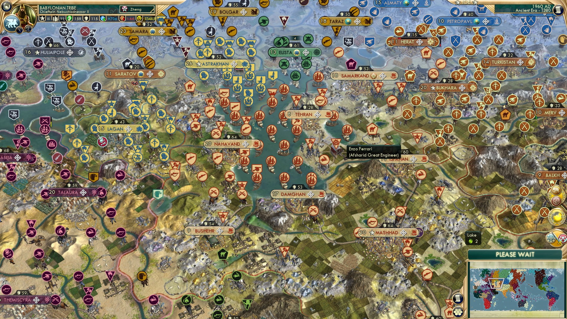 CBR In-Game Screenshot of Leaving a Marque on the Shah