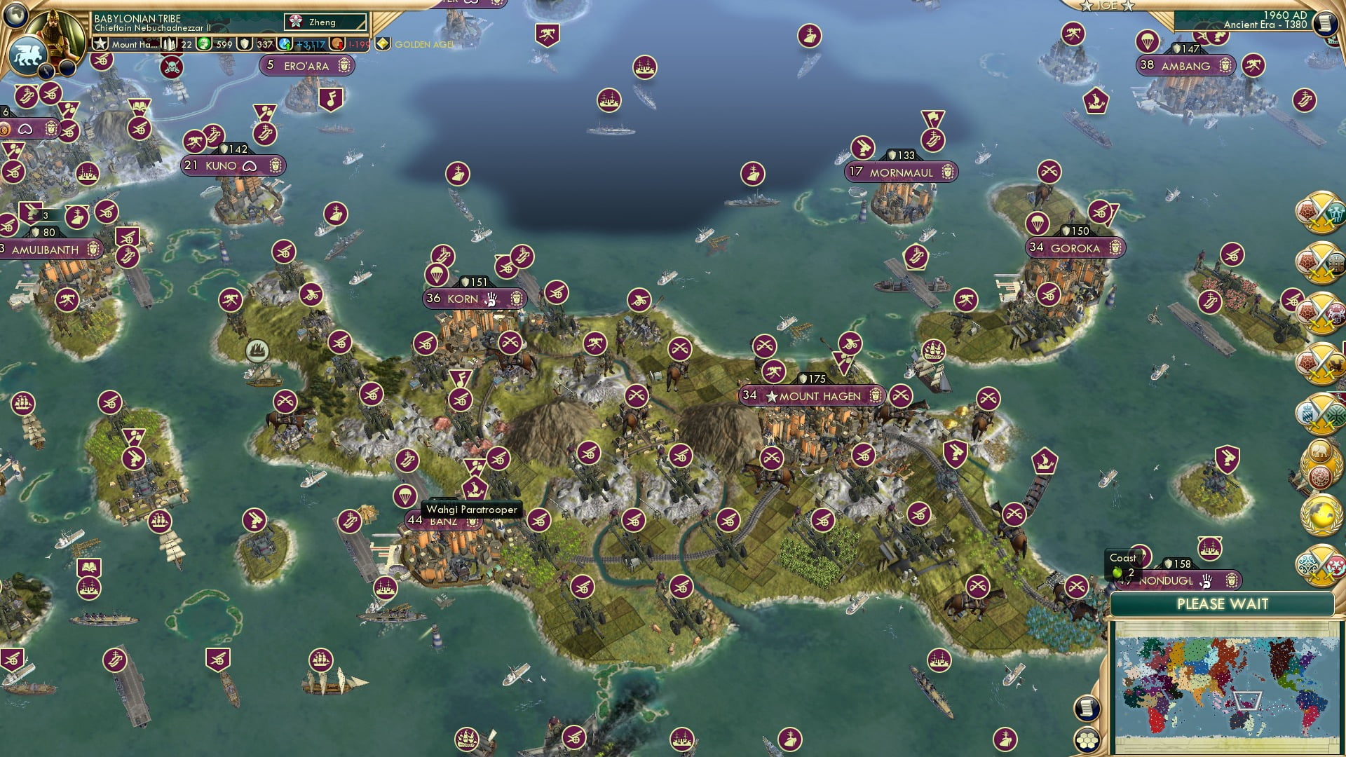 CBR In-Game Screenshot of Tonight, the Paratroopers are gonna blind me