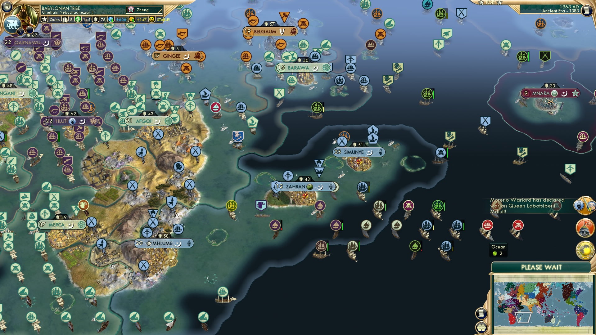 CBR In-Game Screenshot of Setting the Stage