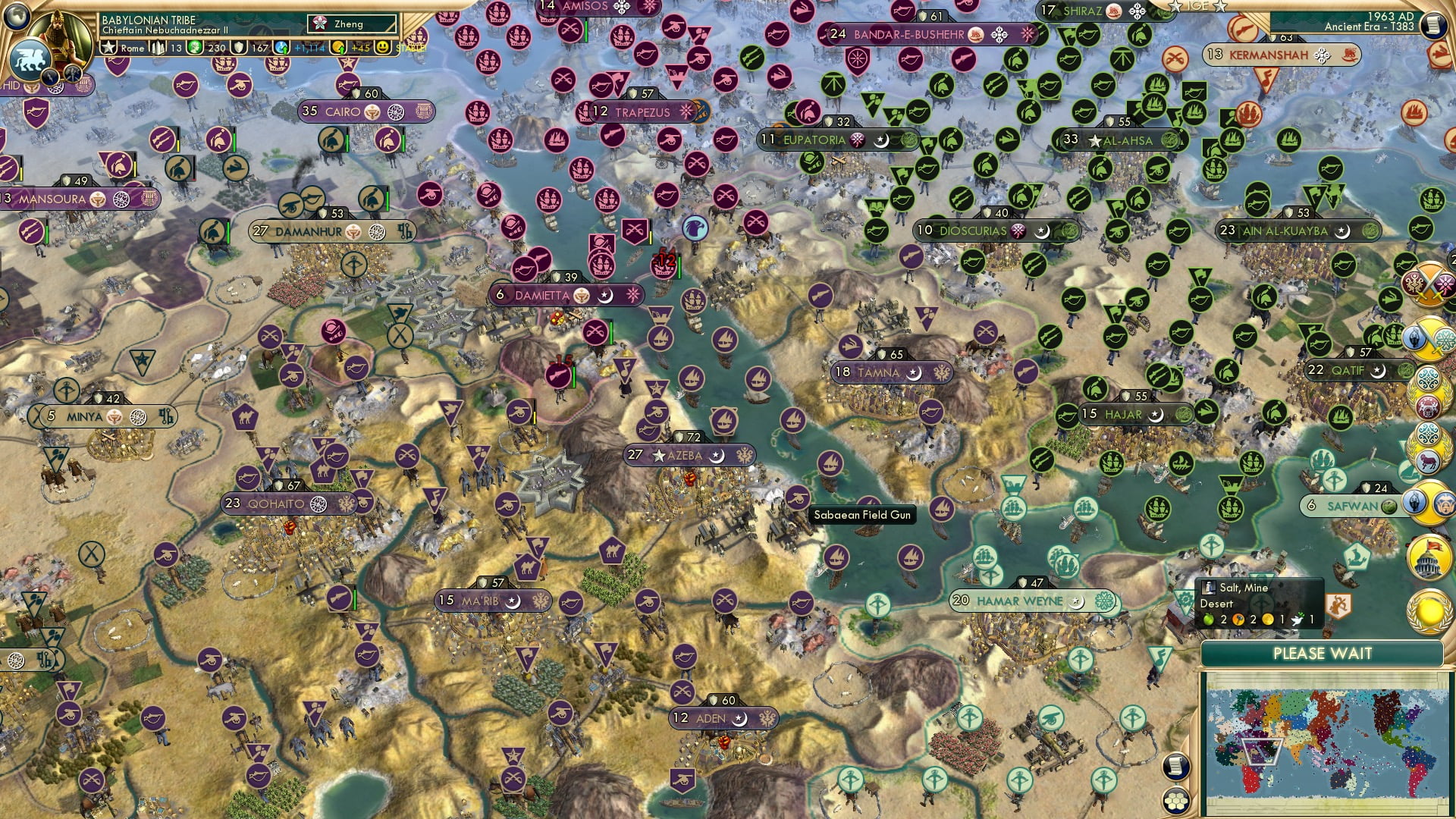 CBR In-Game Screenshot of Sabadaba does something?