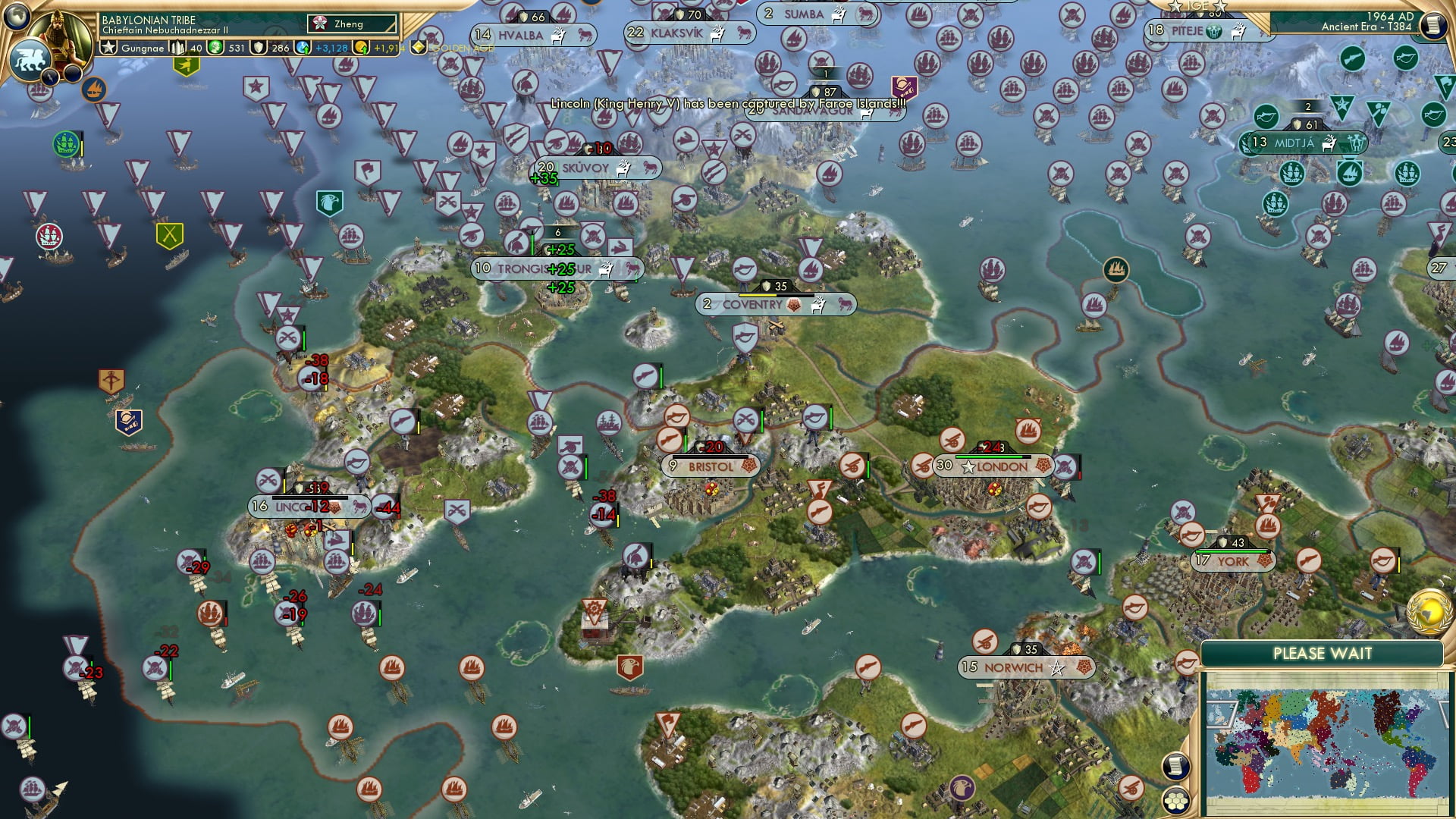 CBR In-Game Screenshot of Shot in the Head