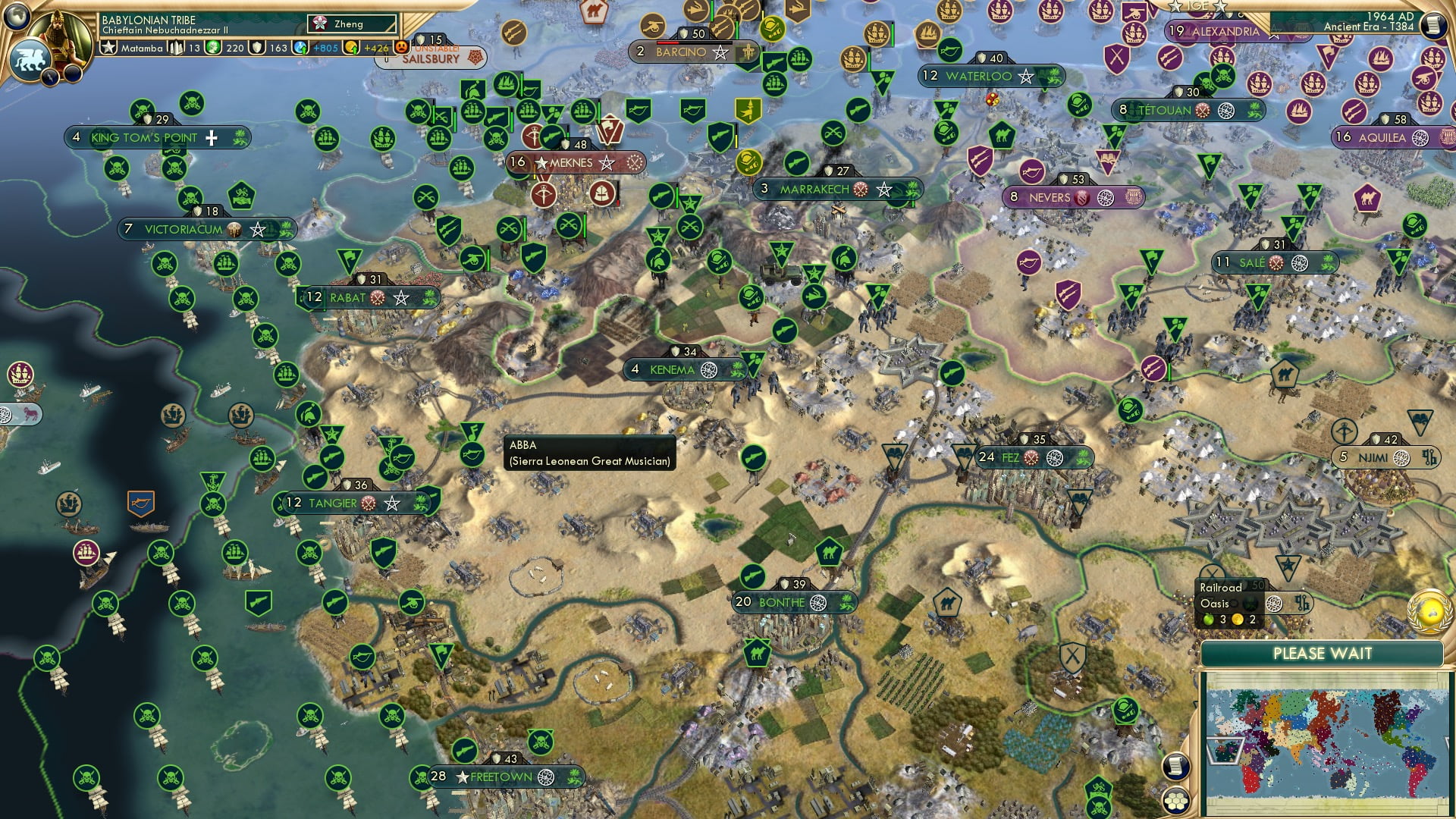 CBR In-Game Screenshot of Somehow not the first ABBA reference this episode!