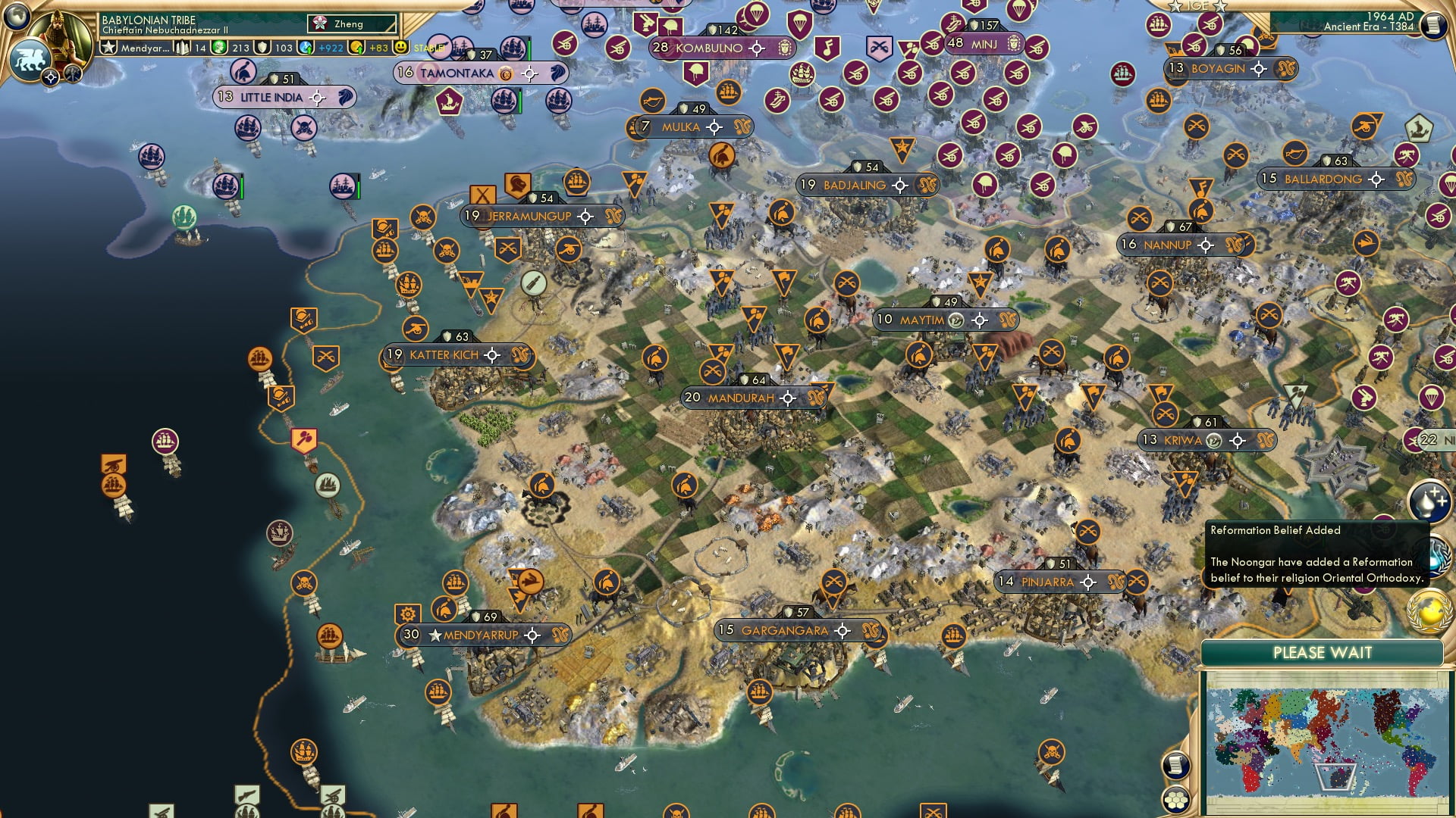 CBR In-Game Screenshot of Keep faith!