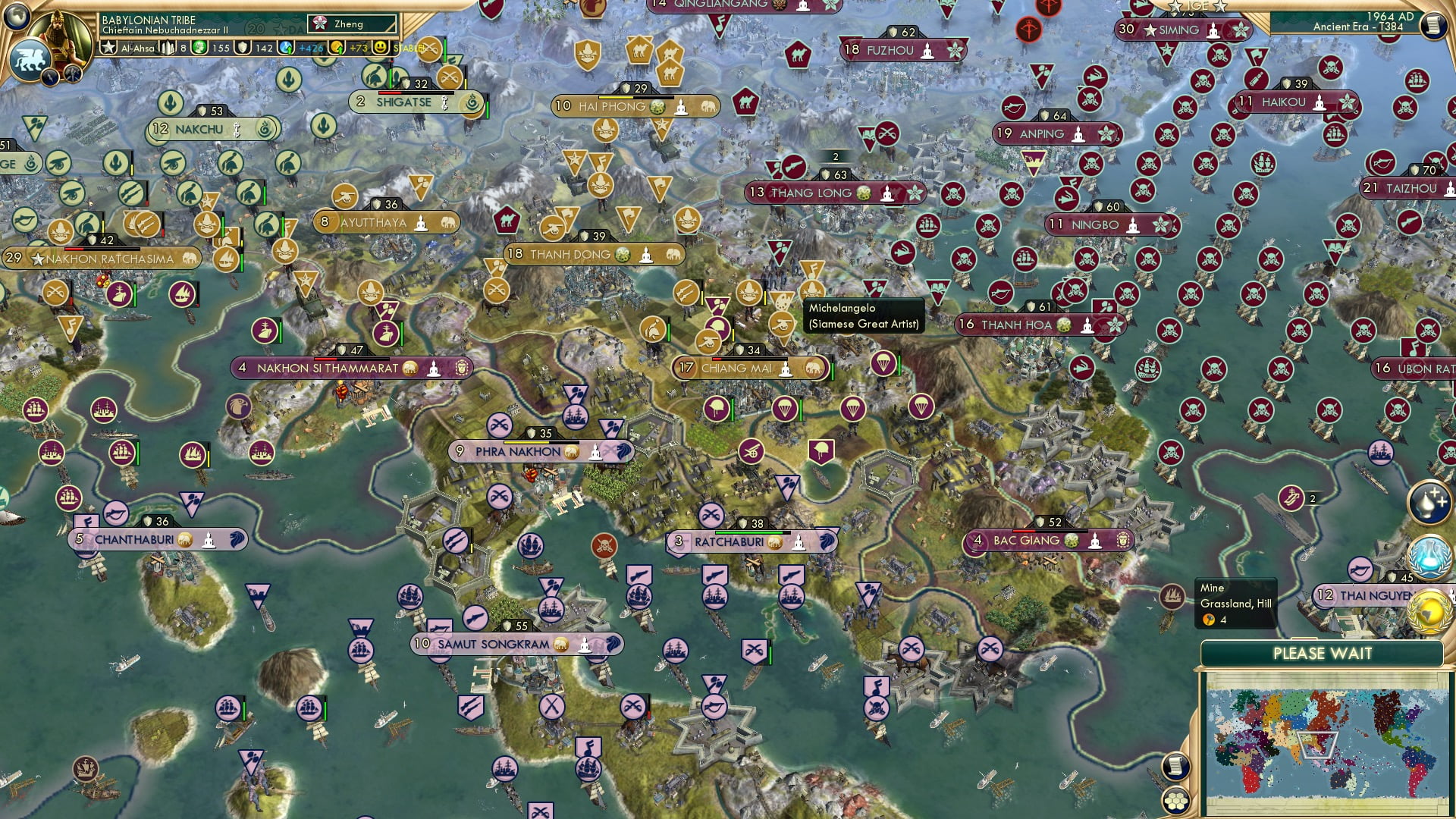 CBR In-Game Screenshot of Dying Slave to his Work