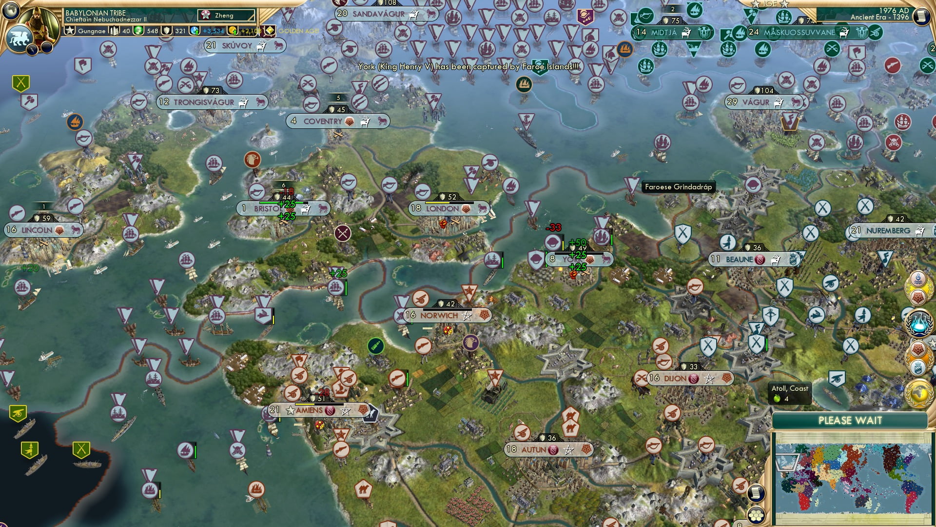 CBR In-Game Screenshot of York is falling, and I live by the river