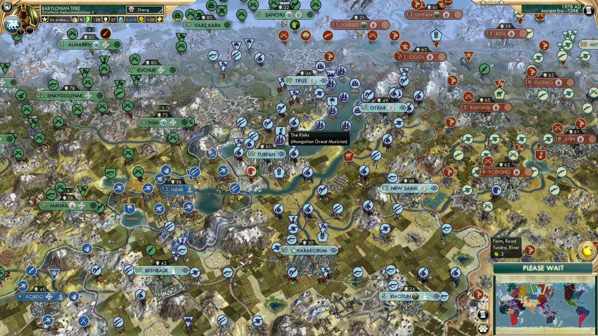 CBR In-Game Screenshot of Karakorum Sunset