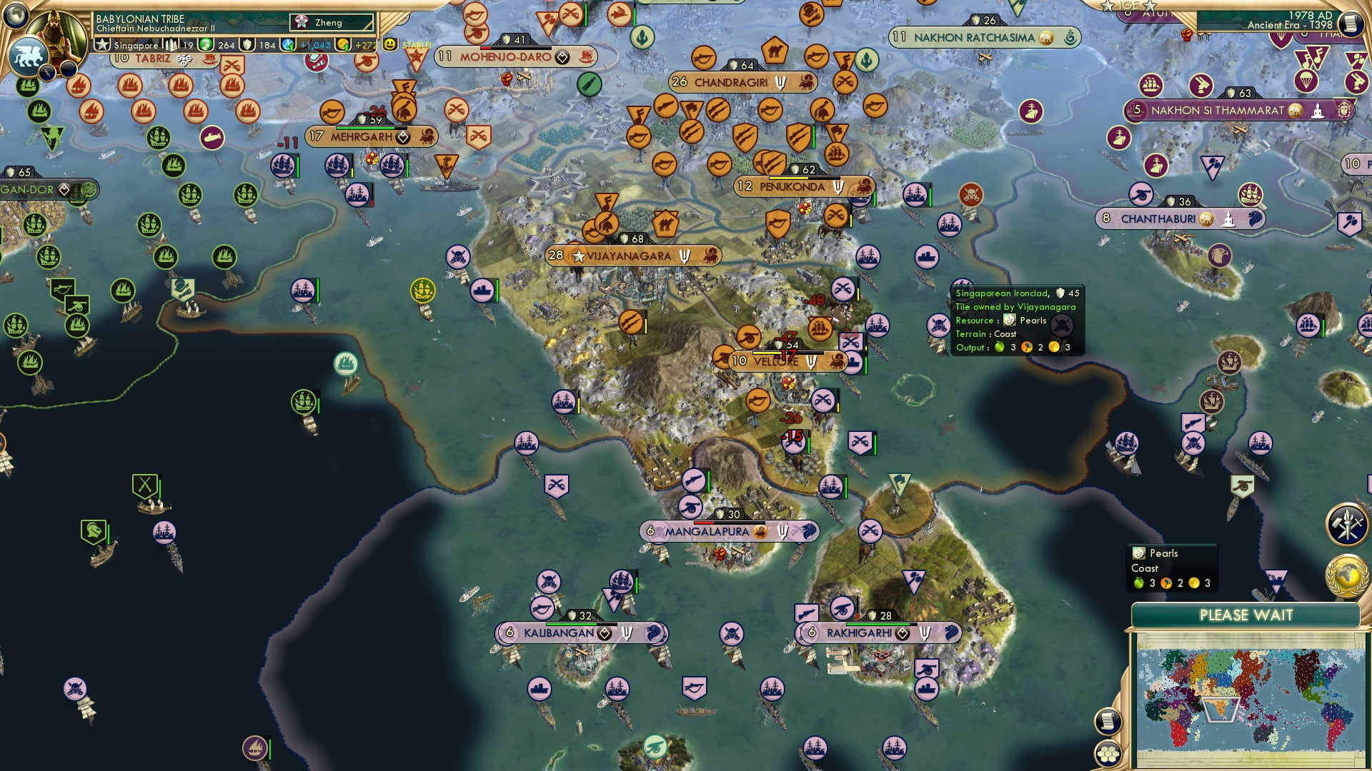 CBR In-Game Screenshot of Reaching for weaknesses