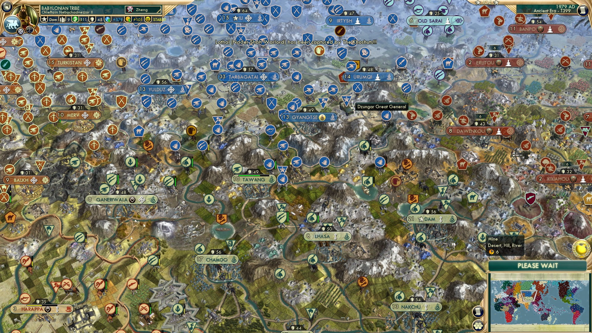 CBR In-Game Screenshot of Unexpected progress