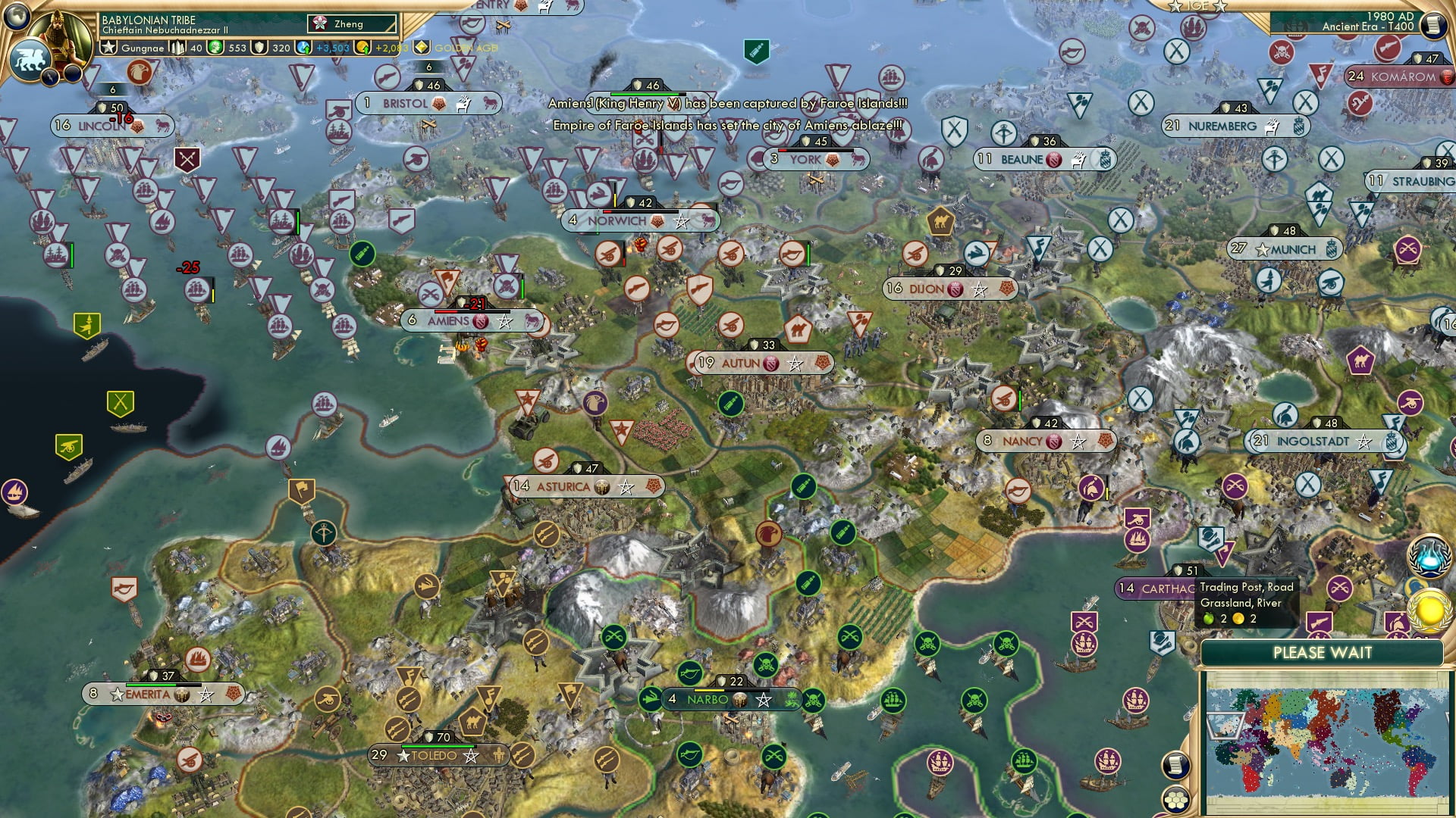 CBR In-Game Screenshot of No second chances!