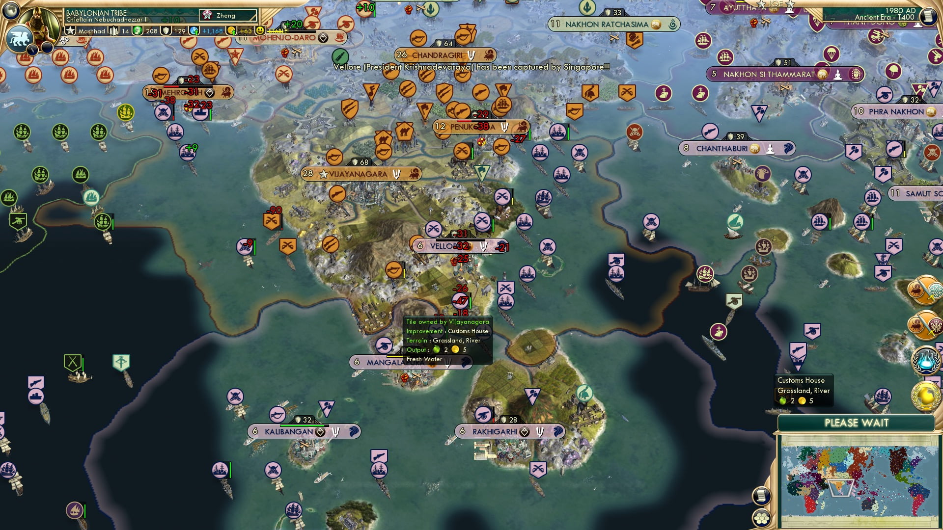 CBR In-Game Screenshot of Kicking them while they’re down