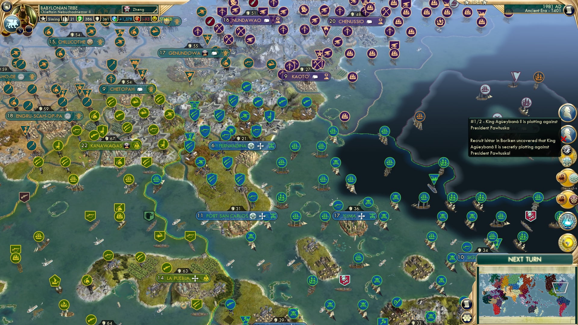 CBR In-Game Screenshot of Taino Time