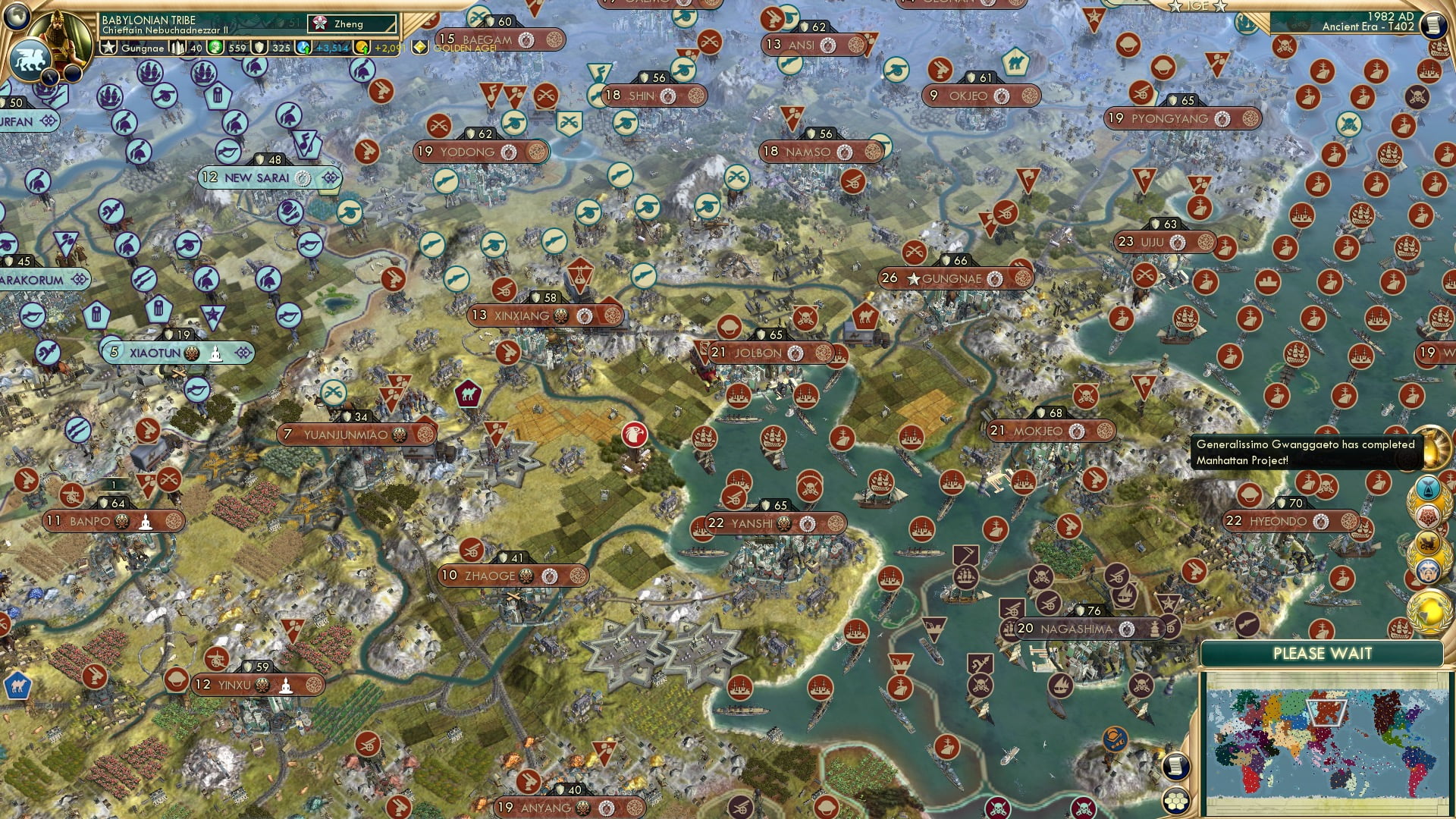 CBR In-Game Screenshot of Death in an new Age