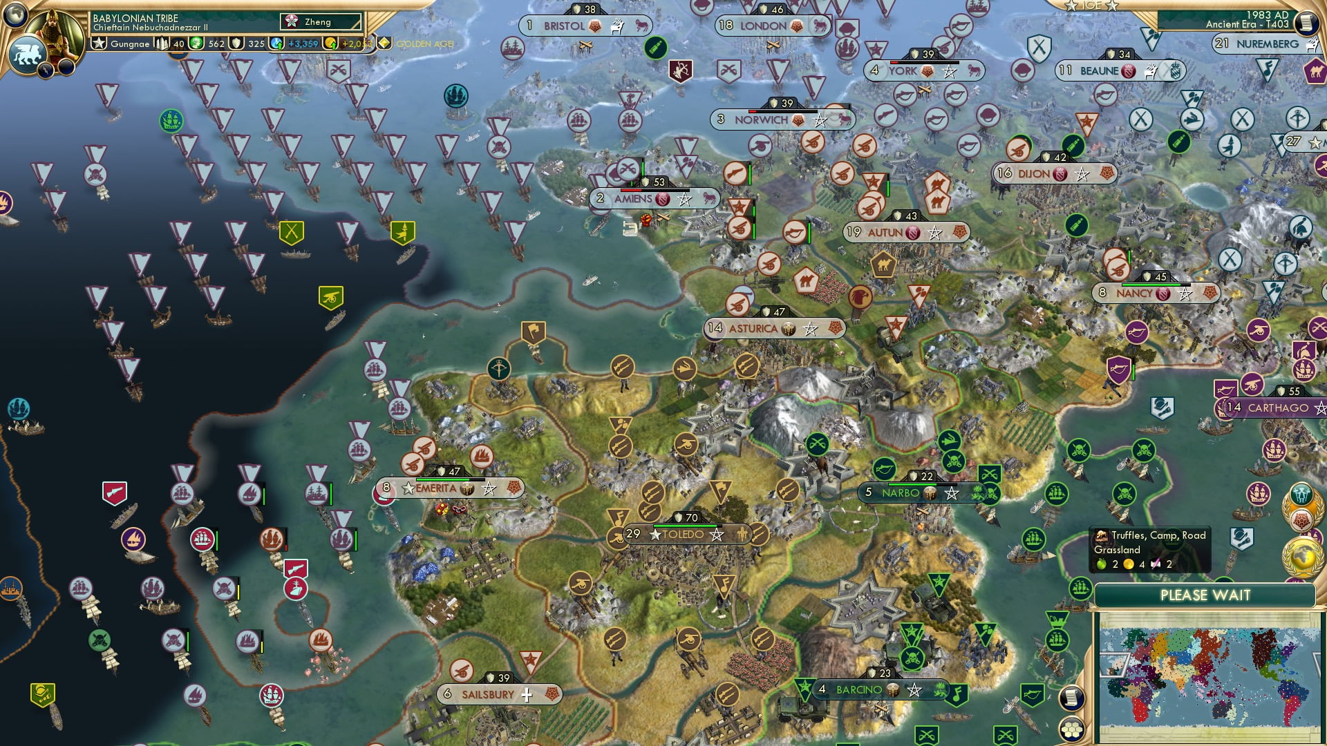 CBR In-Game Screenshot of If anything, England is resilient