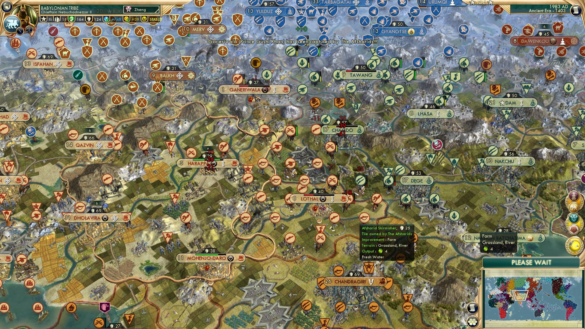 CBR In-Game Screenshot of Another one falls