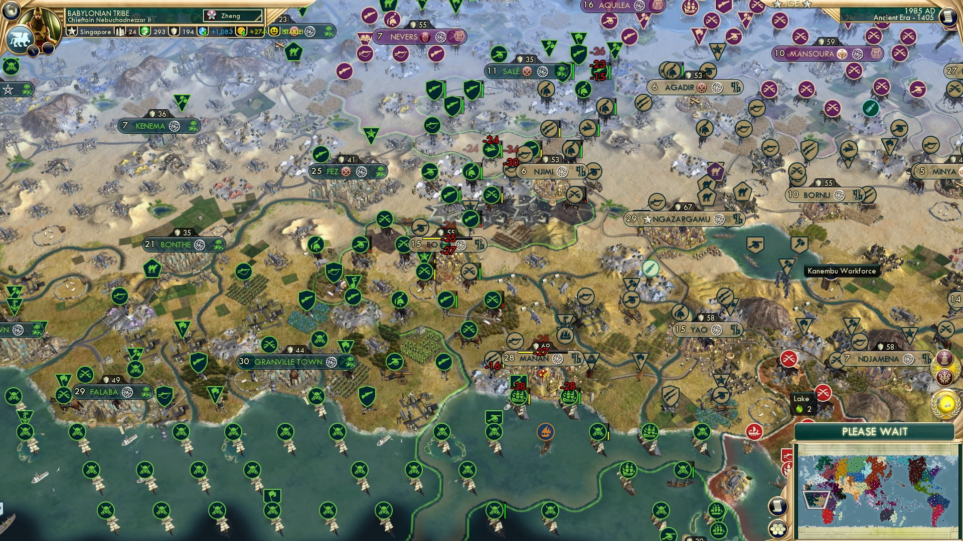 CBR In-Game Screenshot of No pain, no gain