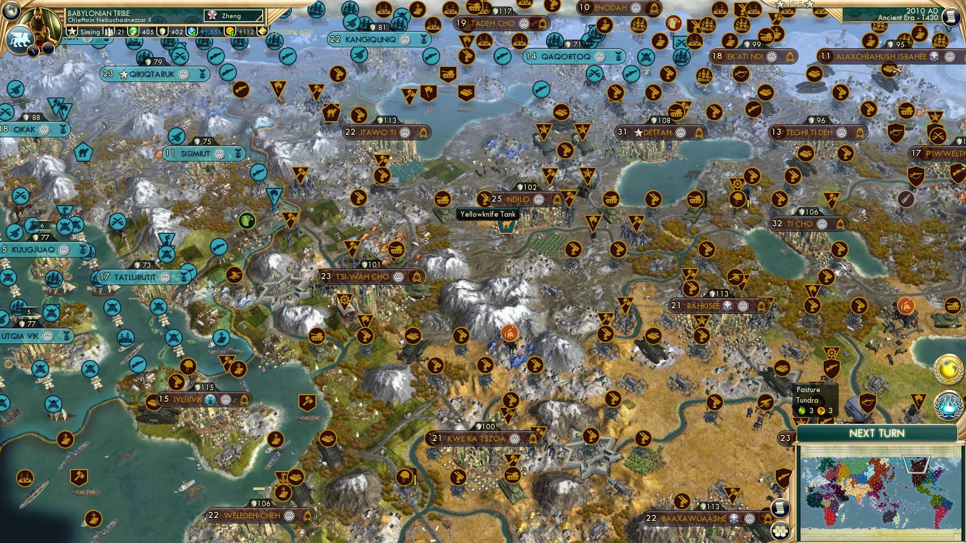 CBR In-Game Screenshot of 100