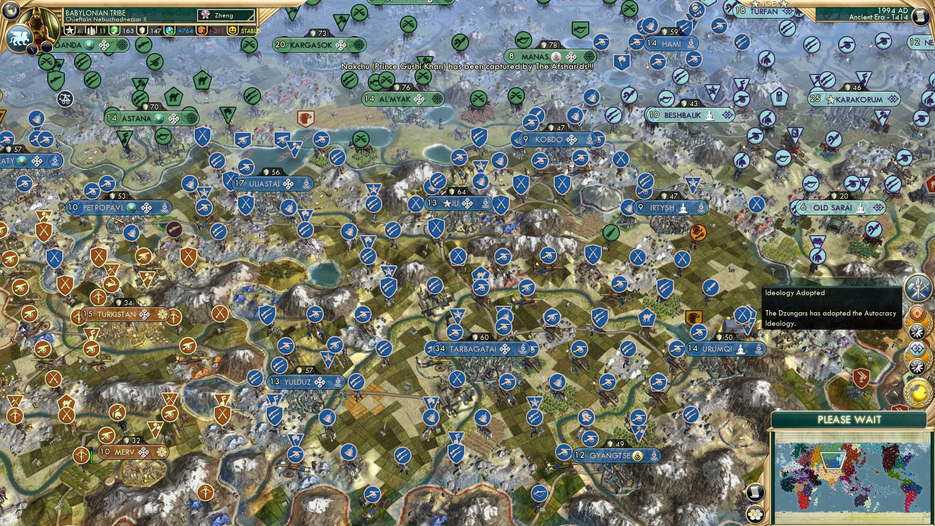 CBR In-Game Screenshot of 30