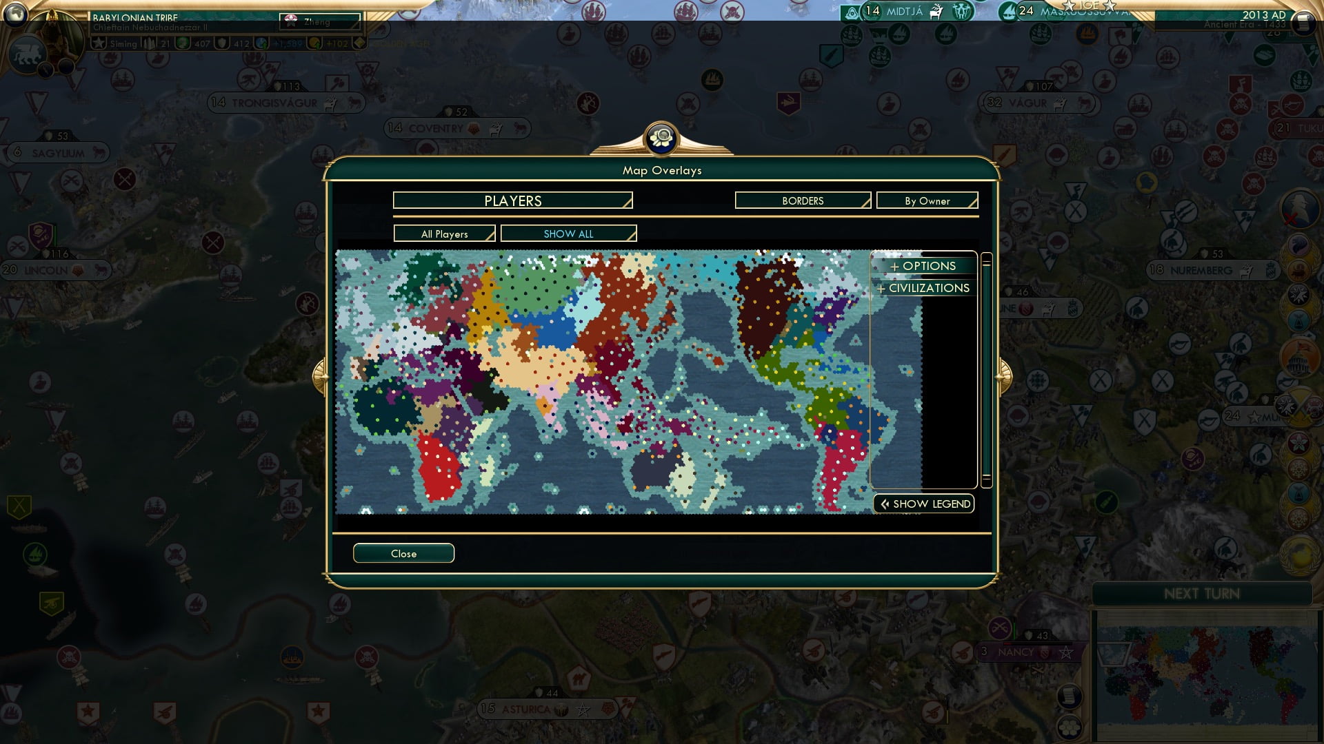 CBR In-Game Screenshot of The Creatures called Cartographers