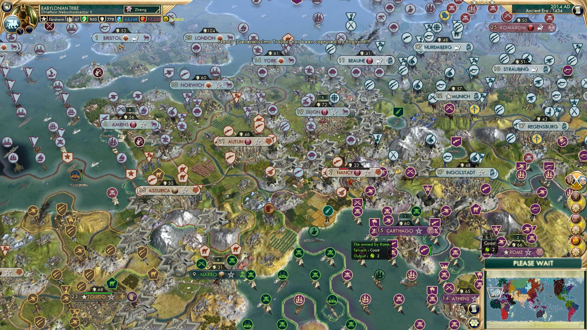 CBR In-Game Screenshot of The Guns of Nancy